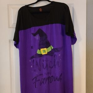 Halloween Witch Sleep Shirt